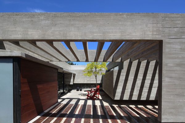 Concrete pergola​