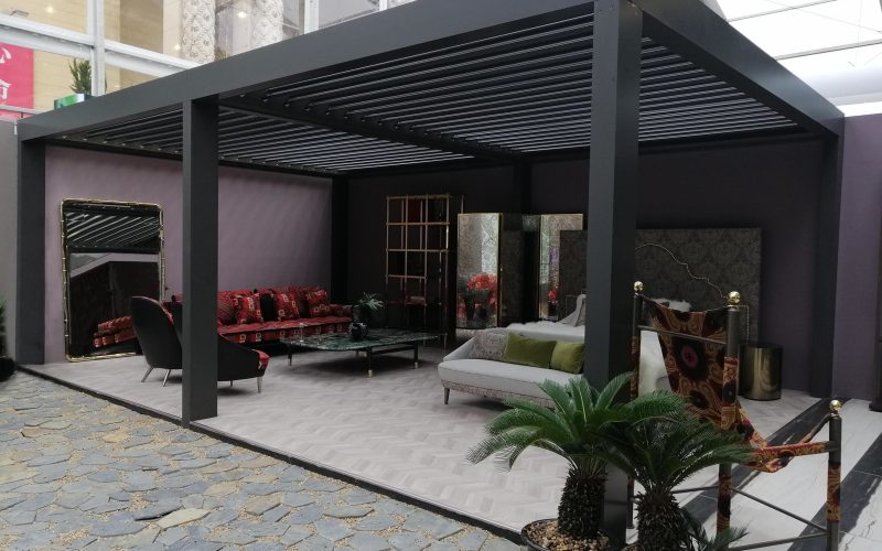 Toit de pergola en aluminium